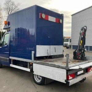 foto 5t VW Crafter dílna+HR naviják servisní vůz skříň